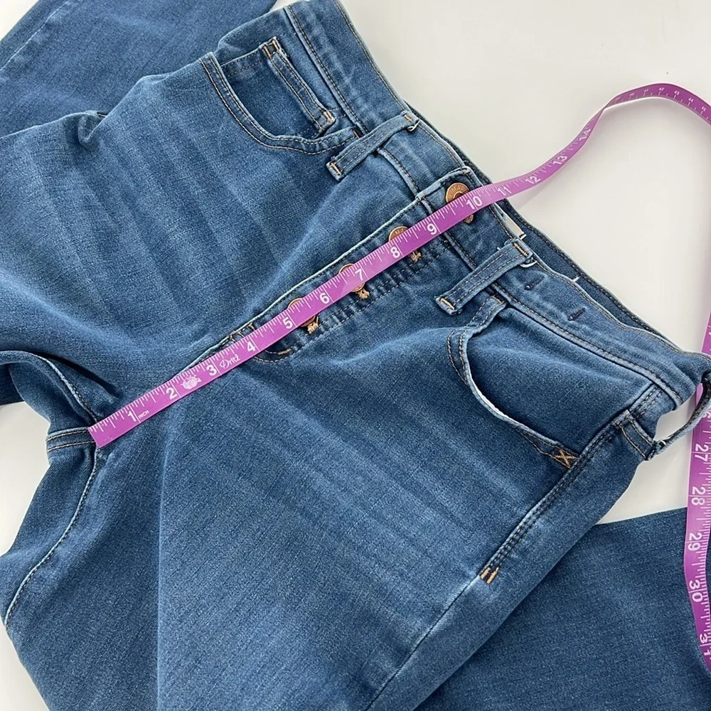 Madewell women’s Jeans stretch 10” high rise skinny staple chic normcore‎
